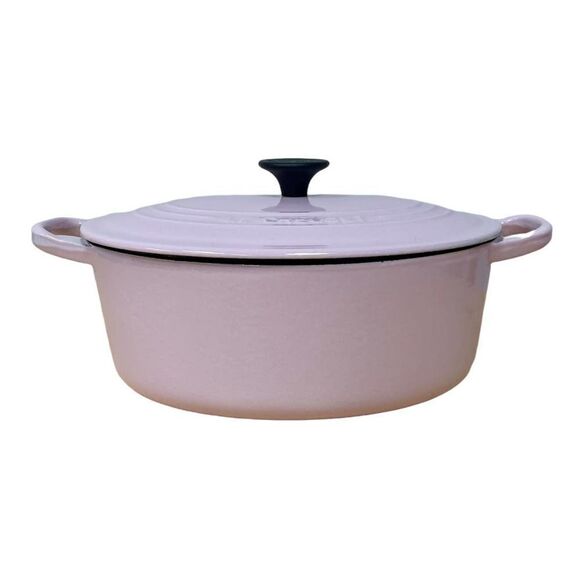 Le Creuset 3.5 Quarts 25 Dutch Oven Chiffon Pink - Picture 1 of 7